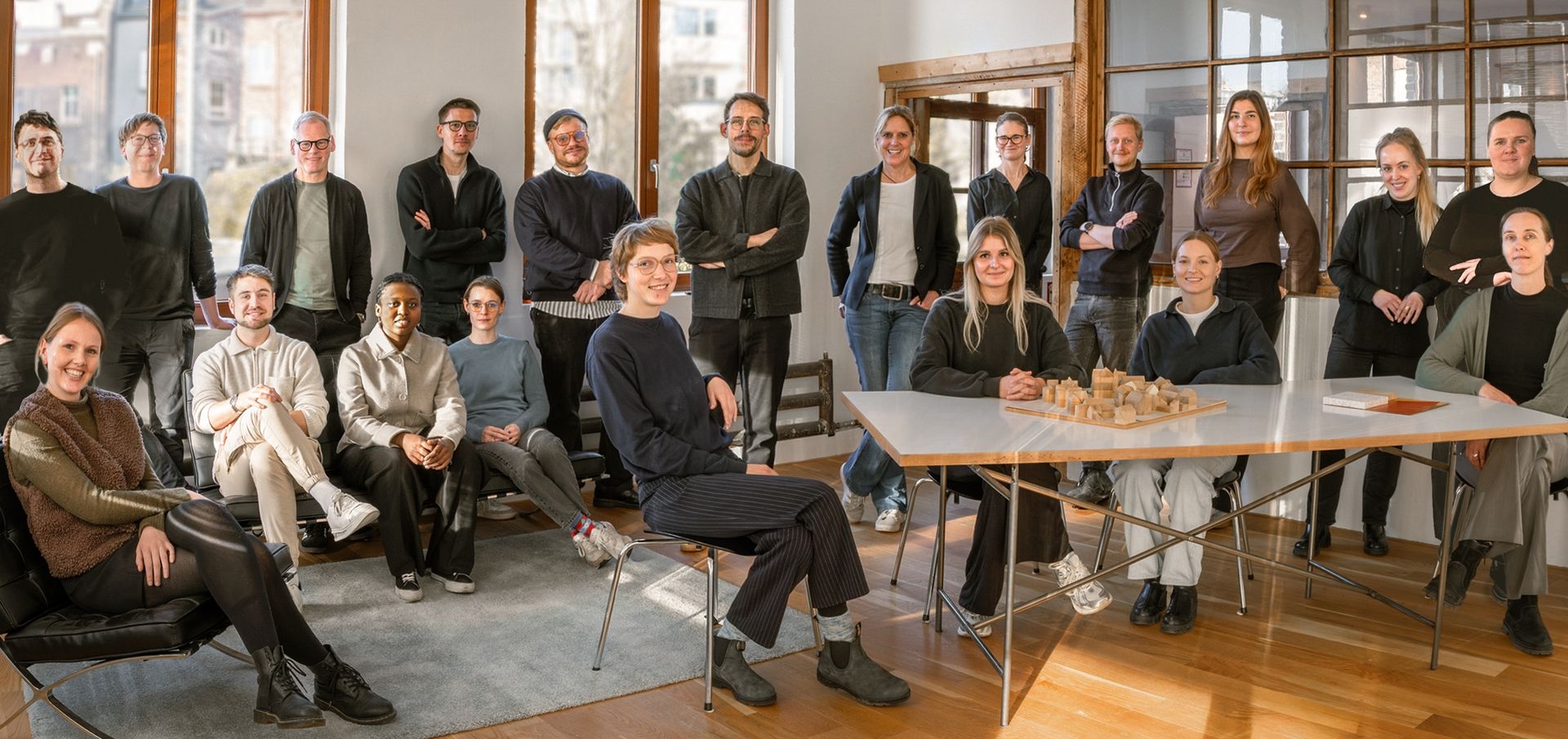 Gruppenfoto Wollenweber Architektur