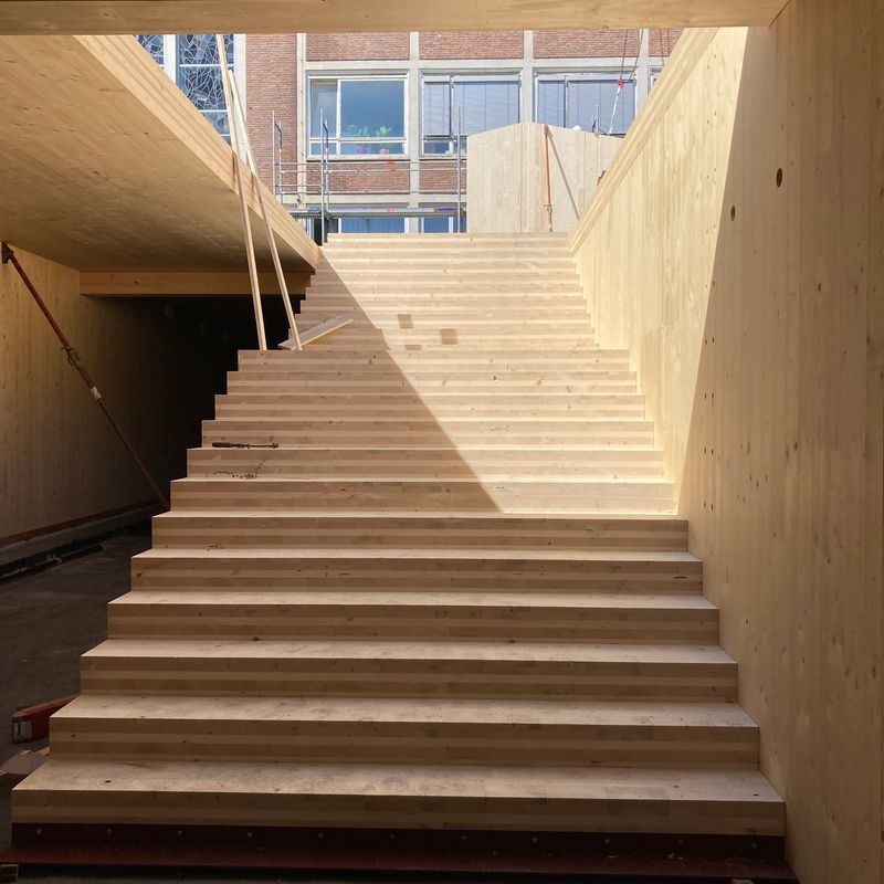 Treppe Holzbau