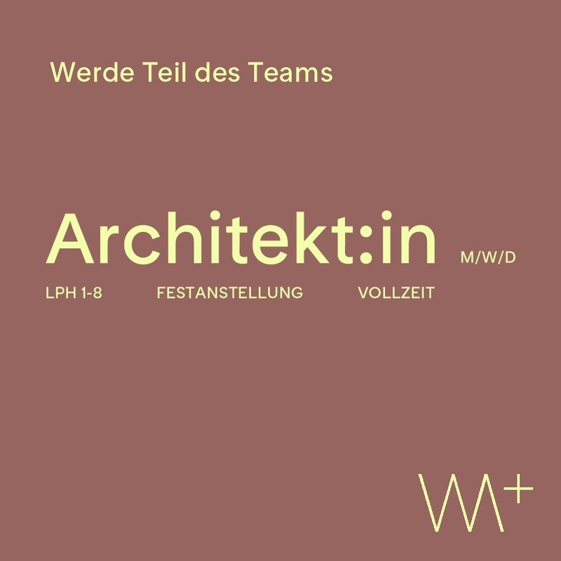 Architekt:in LPH 1-8